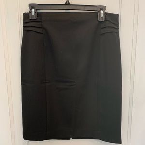 Express Pleated High-Waisted Pencil Skirt